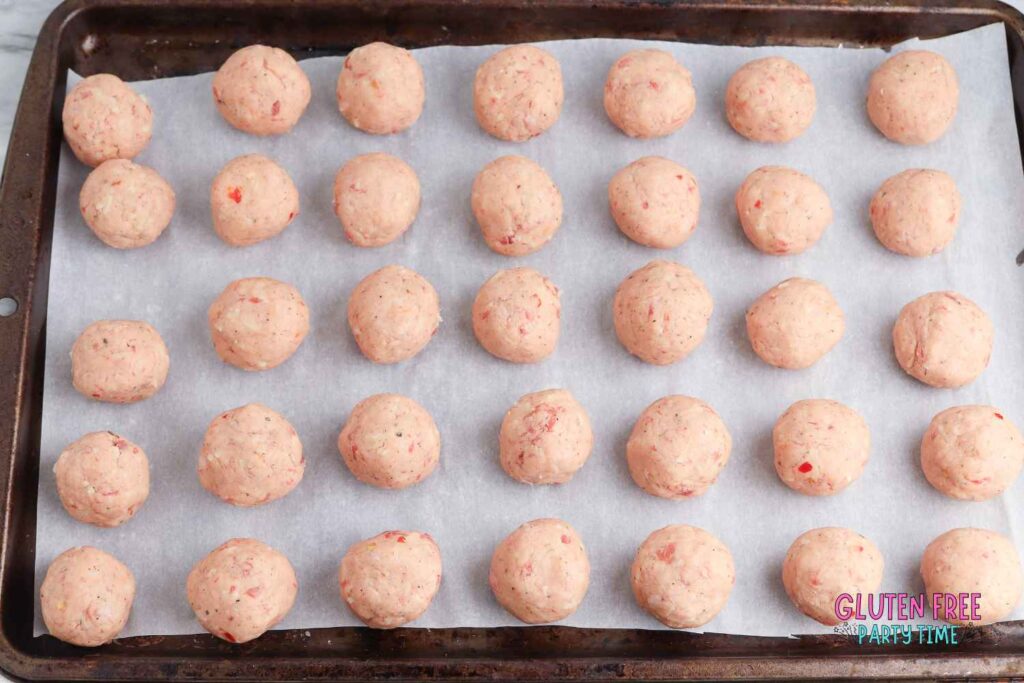 baked sausage balls