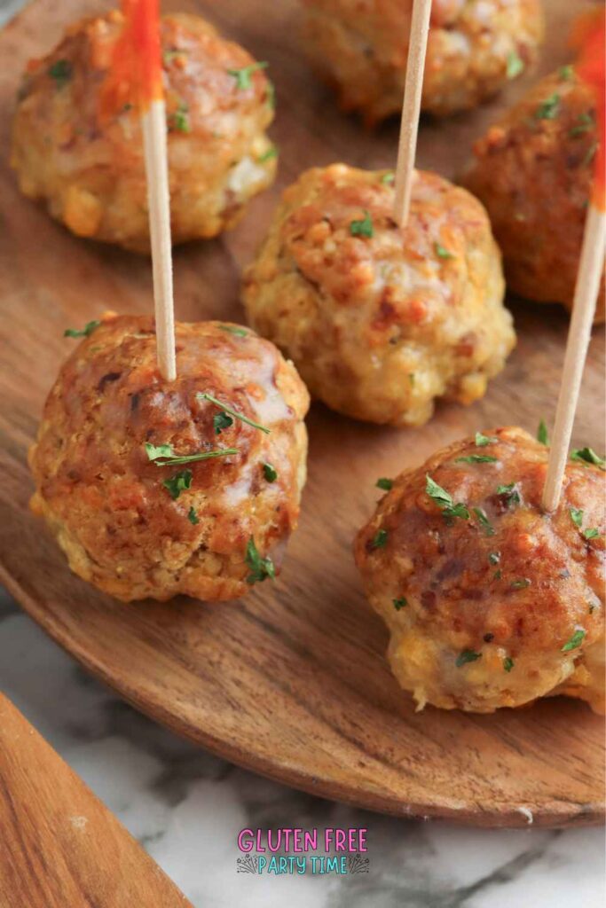 how to make gluten free red lobster sausage balls